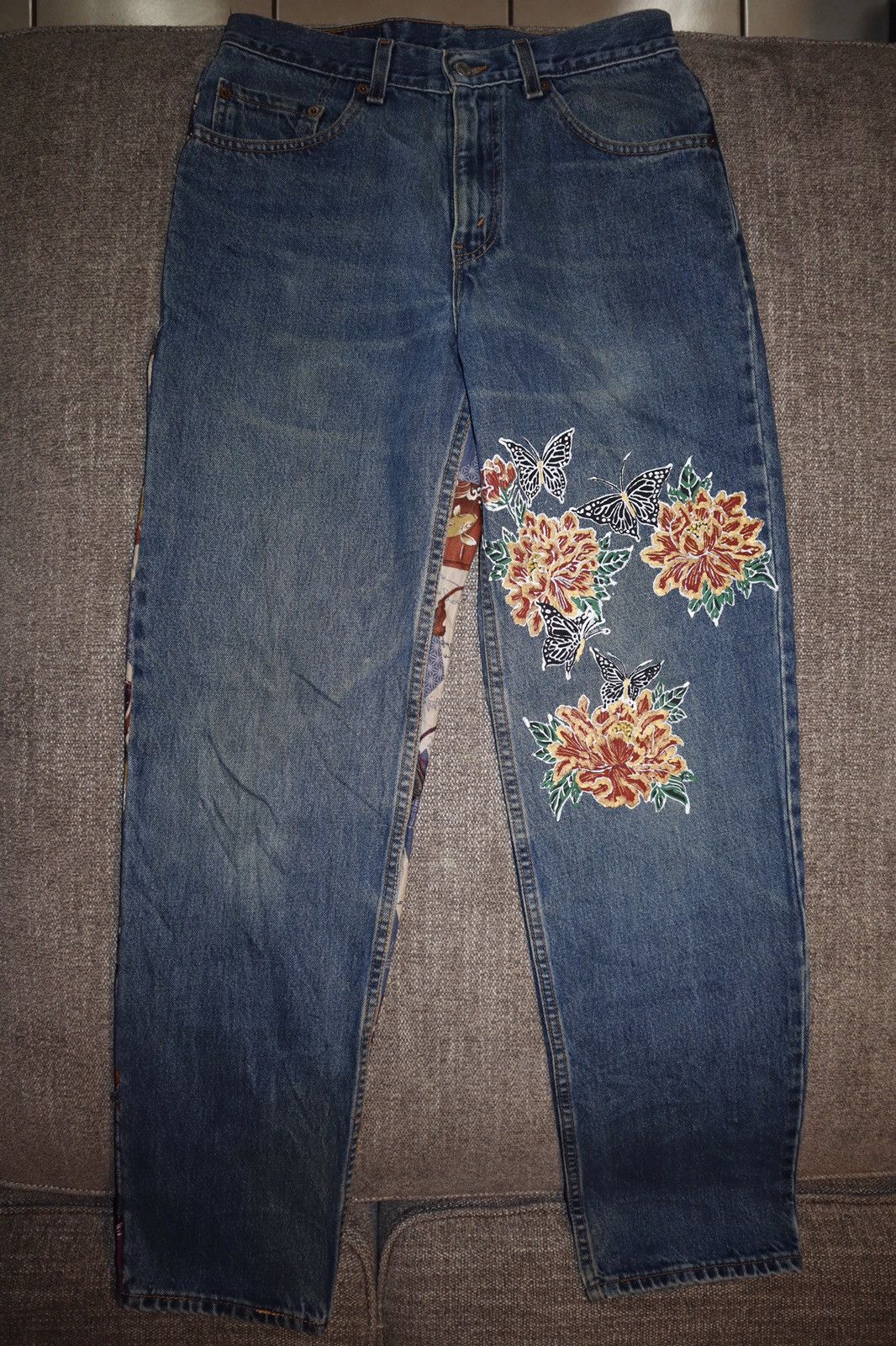 Custom 1/1 Levi’s 550 denim