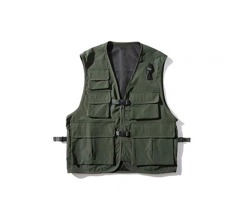 Japanese Brand New Collection Cool Hype Pocket Tactical Vest Unisex Size US S / EU 44-46 / 1 - 1 Thumbnail