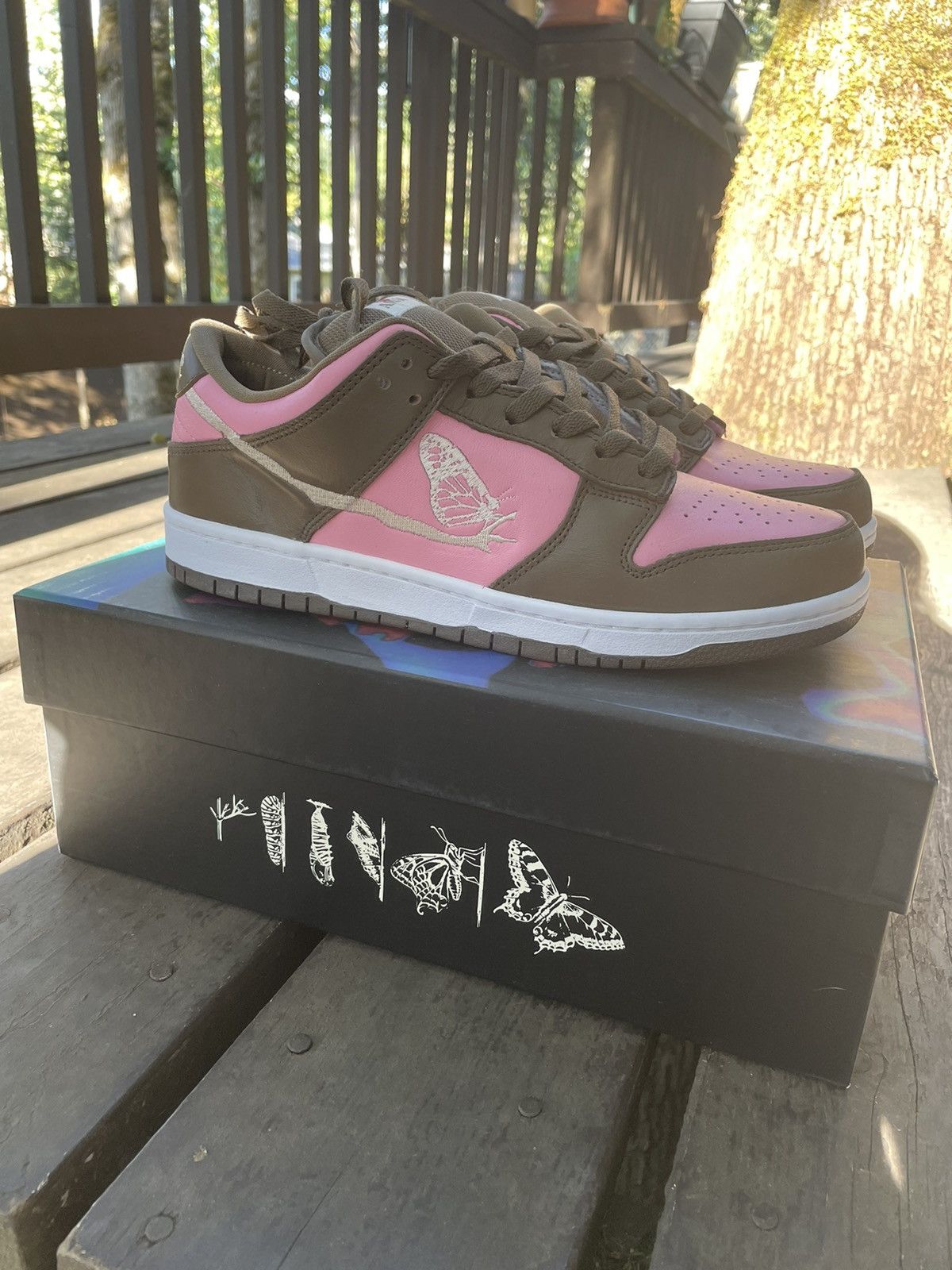 AMAC Studios × Vintage Sb Dunk Low Cherry Amac Customs v2 Size US 9.5 / EU 42-43 - 1 Thumbnail