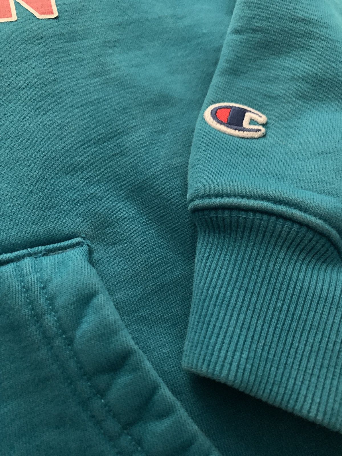 Champion × Supreme Supreme x Champion SS17 Hoodie Teal Size US S / EU 44-46 / 1 - 4 Thumbnail