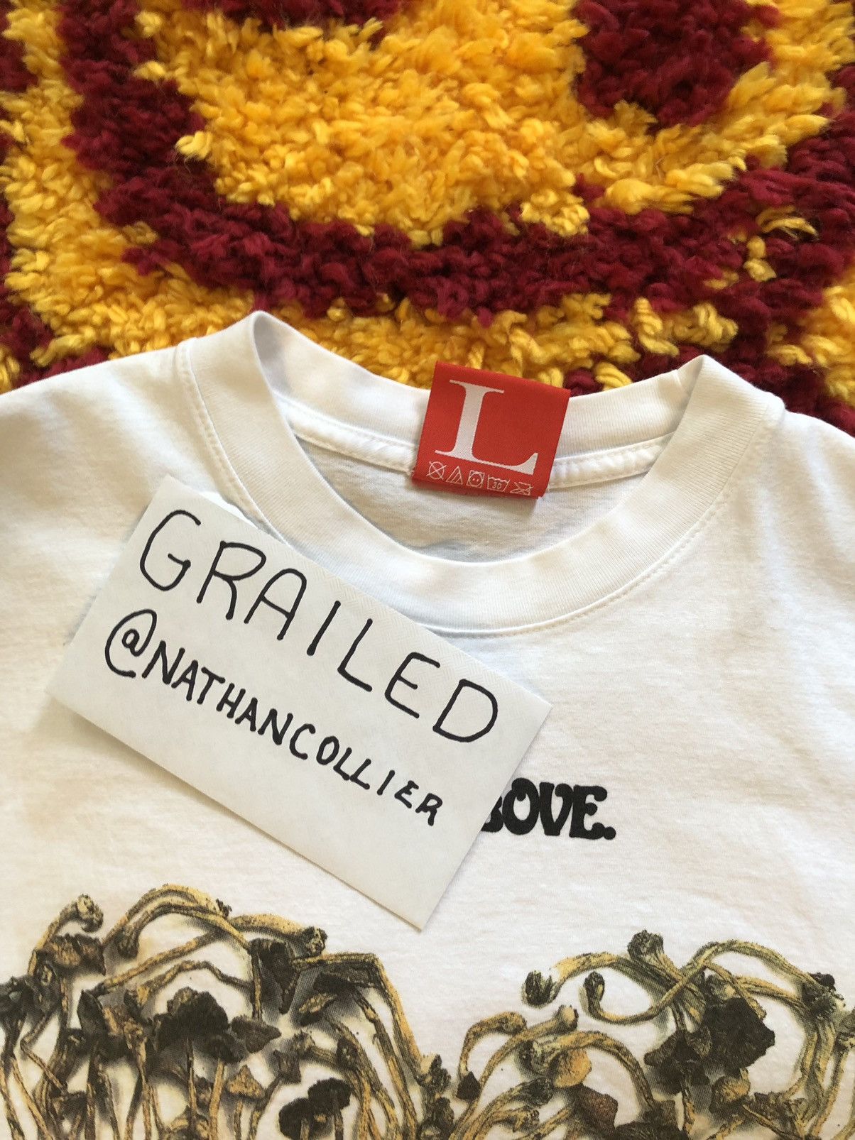 Online Ceramics Online Ceramics Mushroom House Mush Love T Shirt L Size US L / EU 52-54 / 3 - 5 Thumbnail