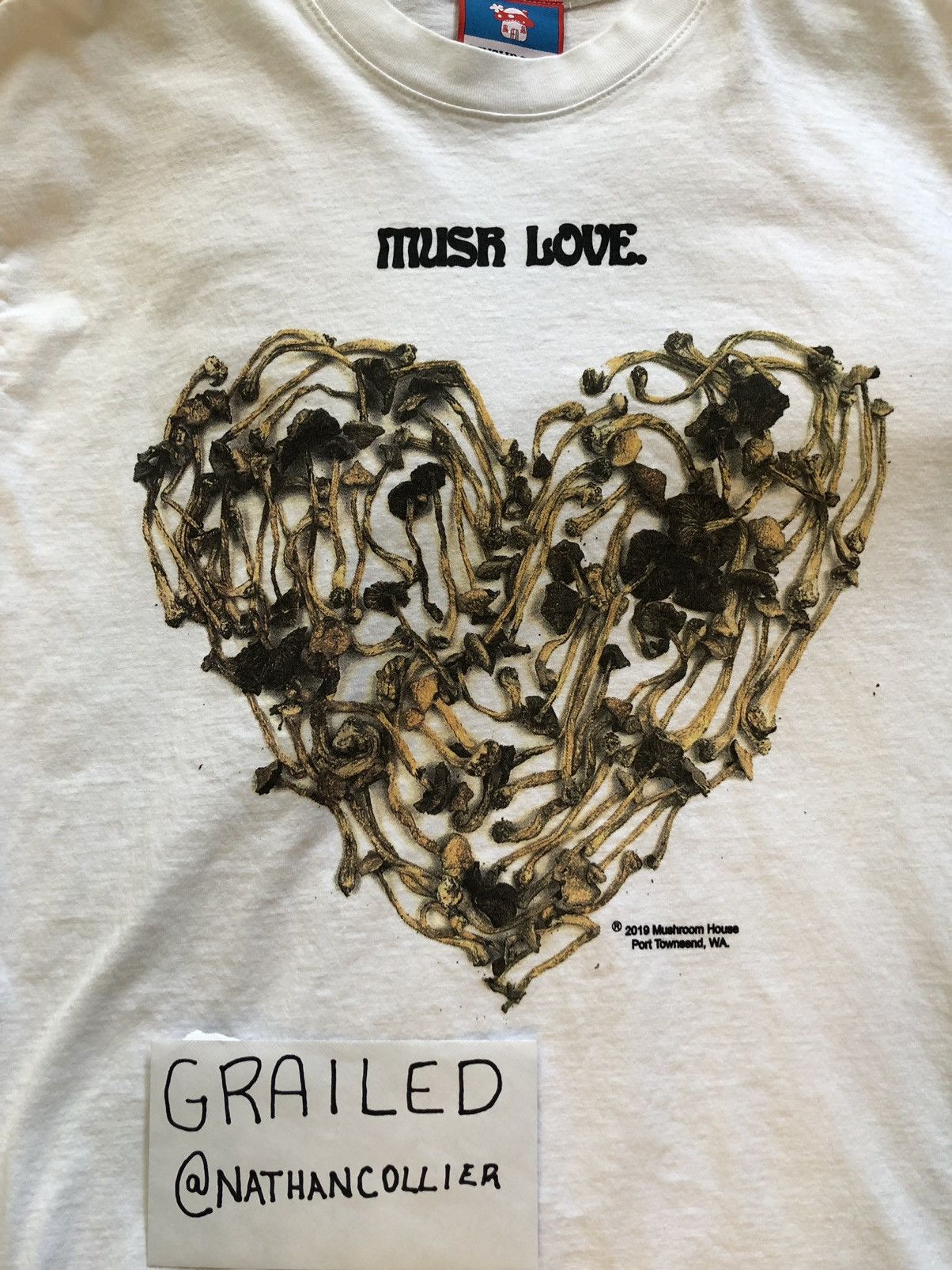 Online Ceramics Online Ceramics Mushroom House Mush Love T Shirt L Size US L / EU 52-54 / 3 - 2 Thumbnail