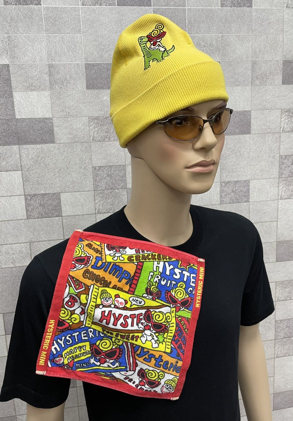 Hysteric Glamour Yellow Beanie Size ONE SIZE - 7 Thumbnail