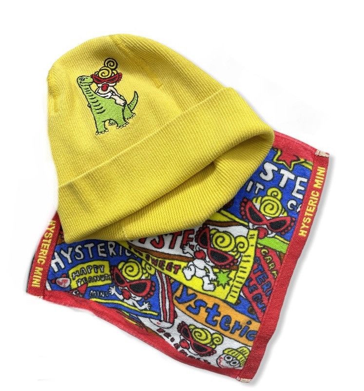 Hysteric Glamour Yellow Beanie Size ONE SIZE - 1 Thumbnail