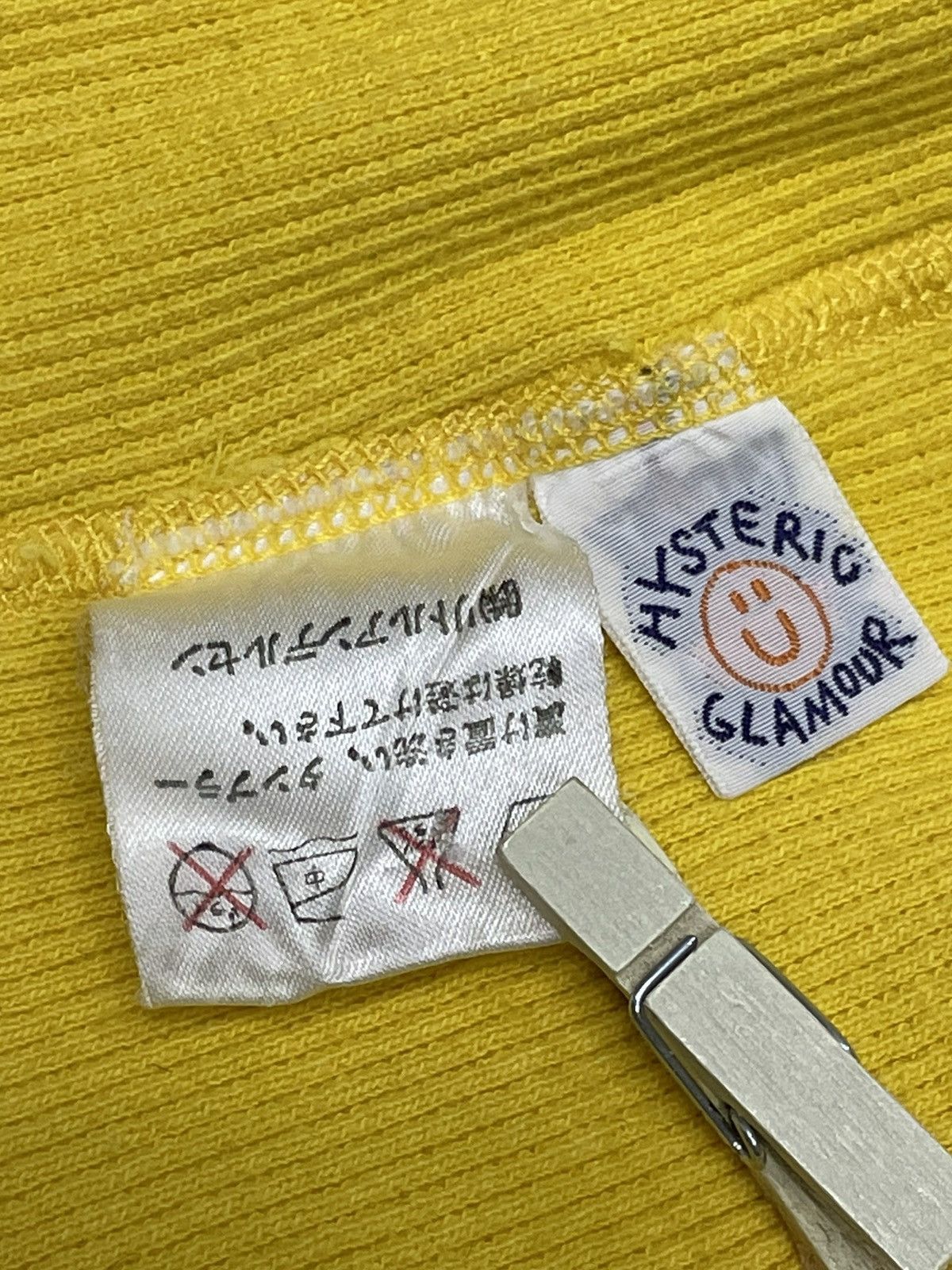 Hysteric Glamour Yellow Beanie Size ONE SIZE - 4 Thumbnail
