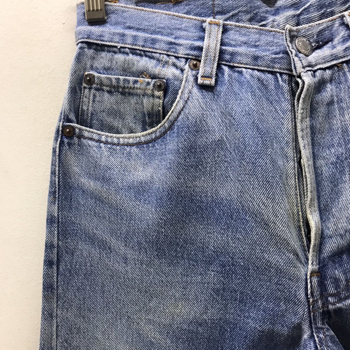 Levi's Vintage 80s Levis 501 Distressed Jeans Size US 28 / EU 44 - 4 Thumbnail