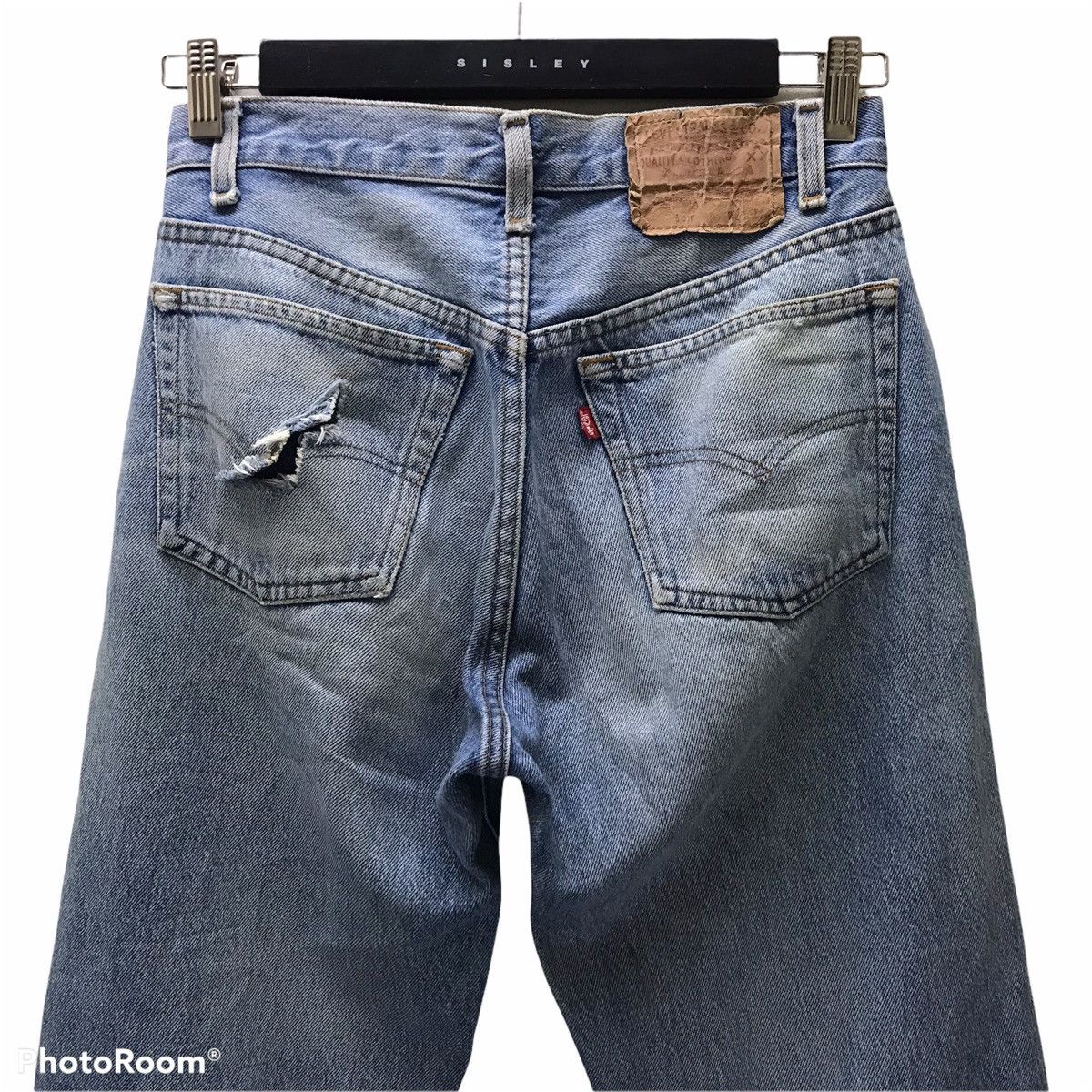 Levi's Vintage 80s Levis 501 Distressed Jeans Size US 28 / EU 44 - 10 Thumbnail