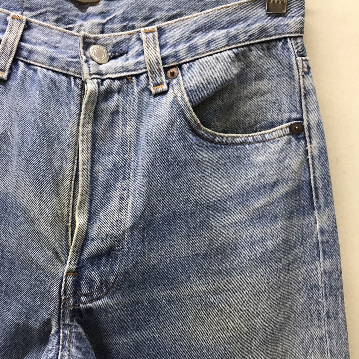 Levi's Vintage 80s Levis 501 Distressed Jeans Size US 28 / EU 44 - 5 Thumbnail