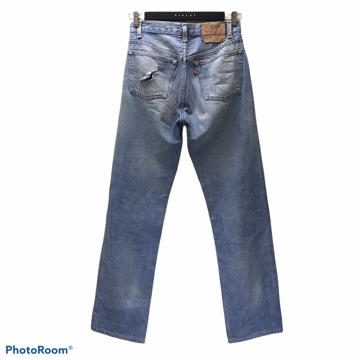 Levi's Vintage 80s Levis 501 Distressed Jeans Size US 28 / EU 44 - 2 Thumbnail