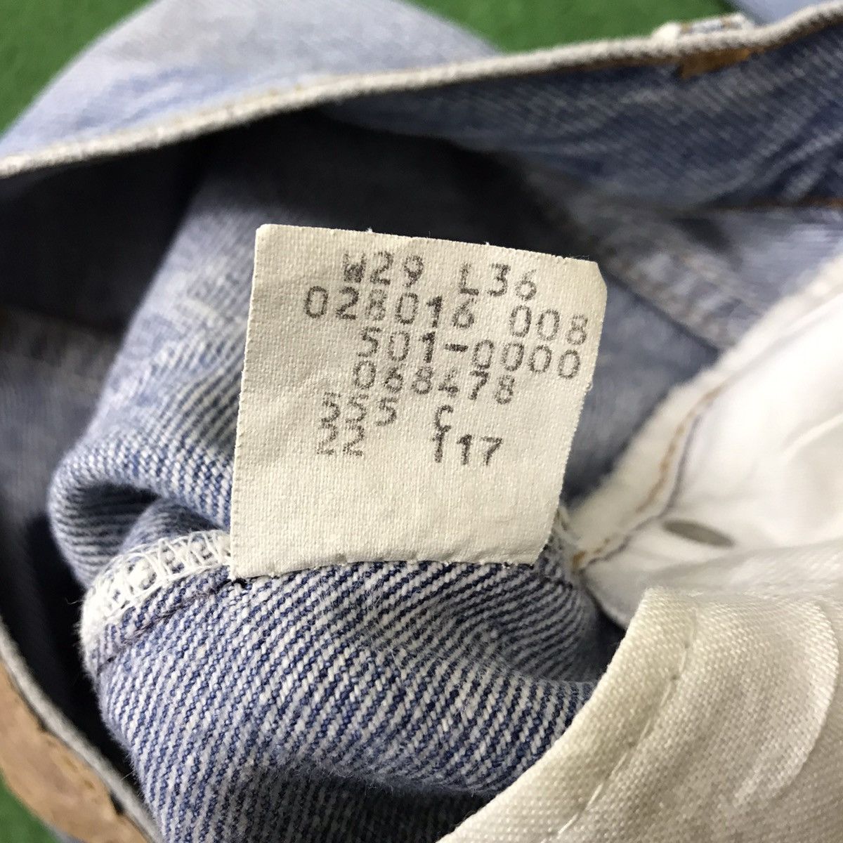 Levi's Vintage 80s Levis 501 Distressed Jeans Size US 28 / EU 44 - 19 Thumbnail