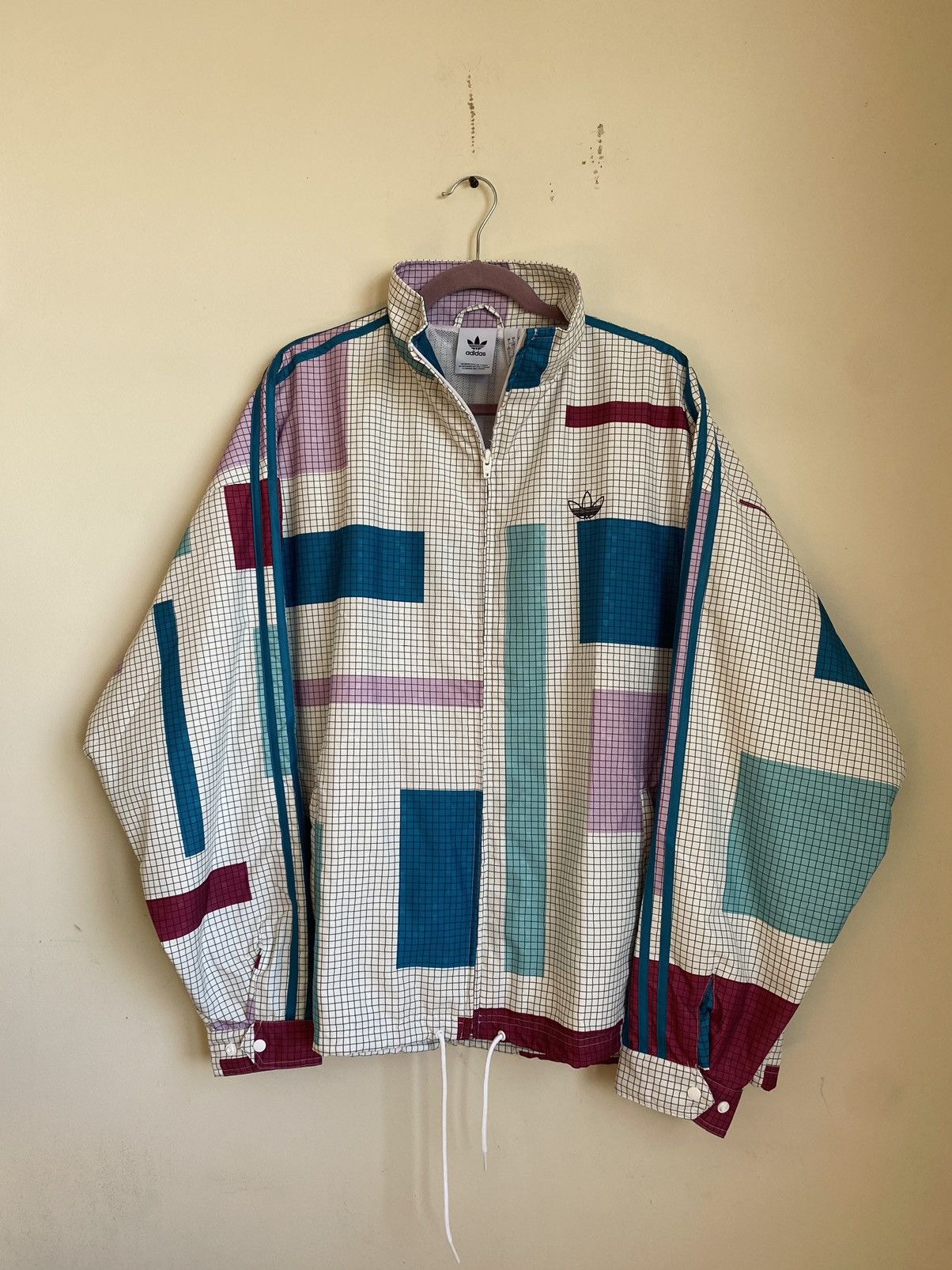 Adidas × Vintage Rare Adidas zip up Jacket Size US L / EU 52-54 / 3 - 1 Thumbnail