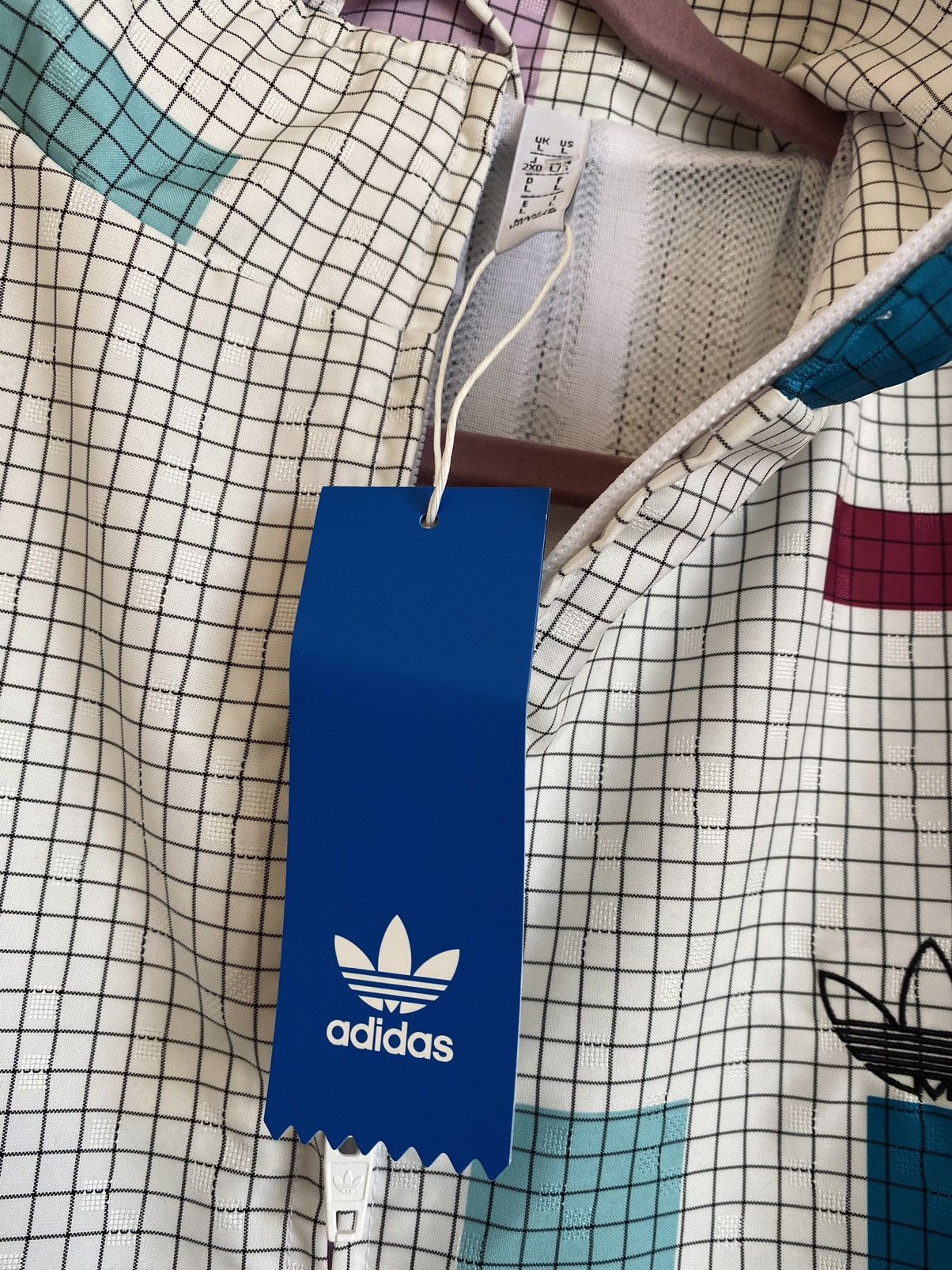 Adidas × Vintage Rare Adidas zip up Jacket Size US L / EU 52-54 / 3 - 7 Thumbnail