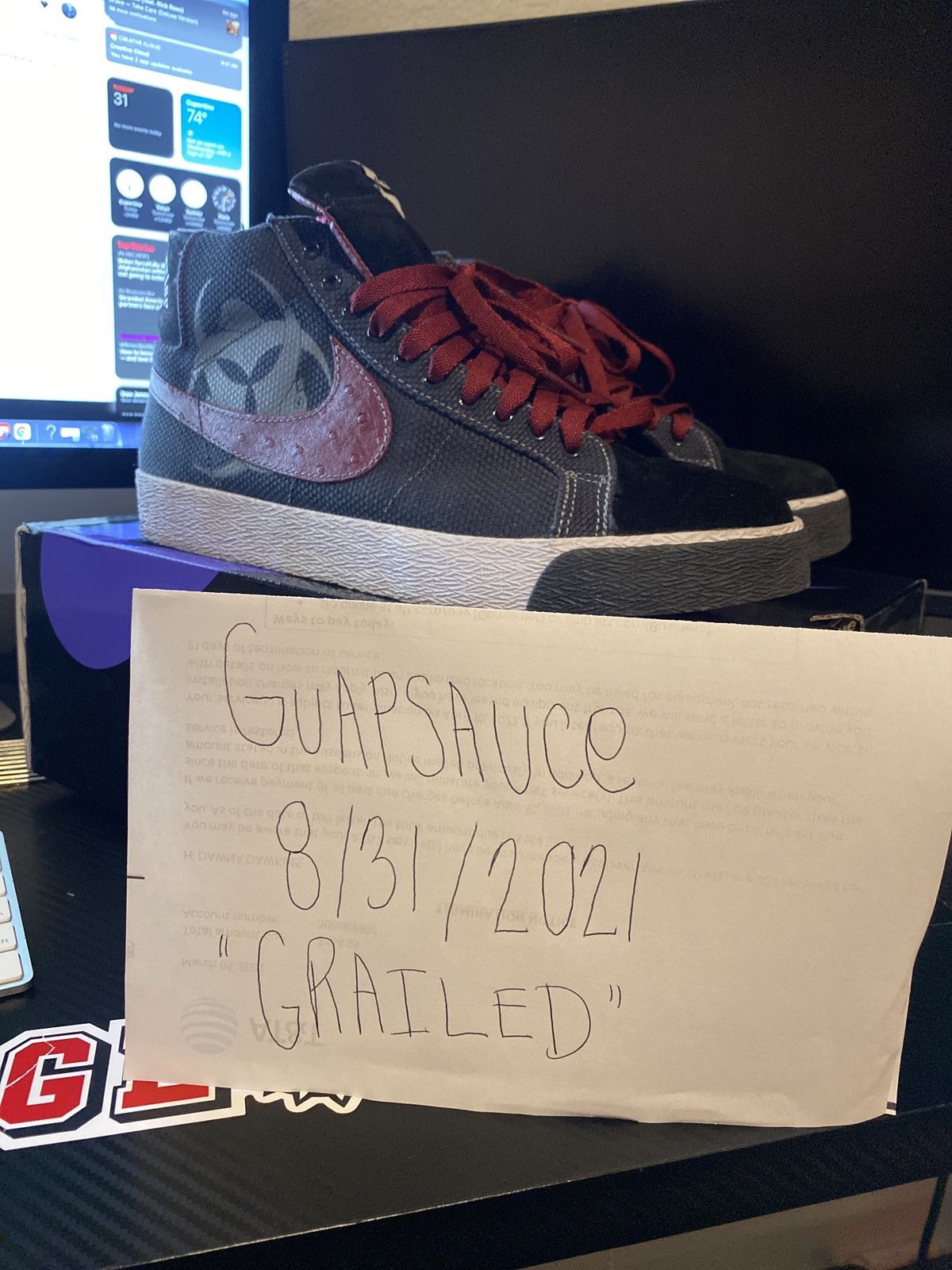 Nike sb shogo blazers hot sale