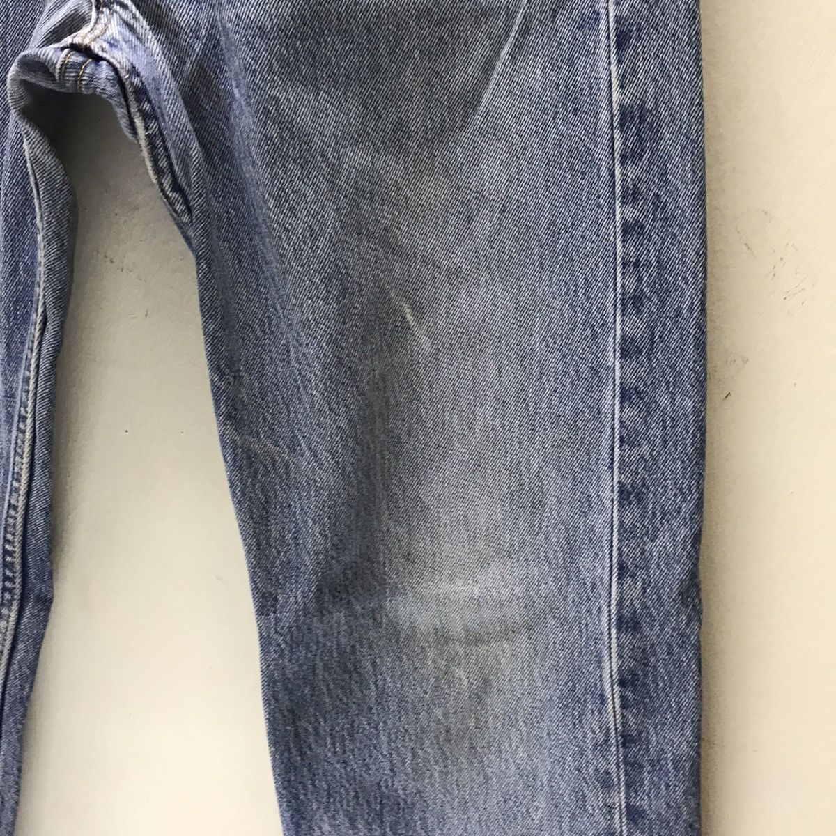 Levi's Vintage 90s Levis 501 Distressed Light wash Made in USA Size US 30 / EU 46 - 7 Thumbnail