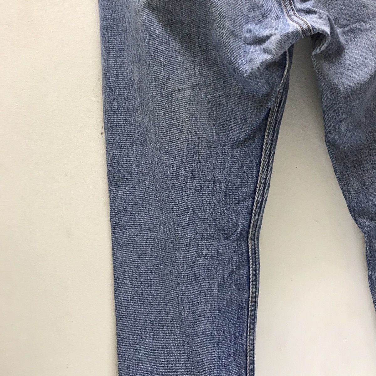 Levi's Vintage 90s Levis 501 Distressed Light wash Made in USA Size US 30 / EU 46 - 14 Thumbnail