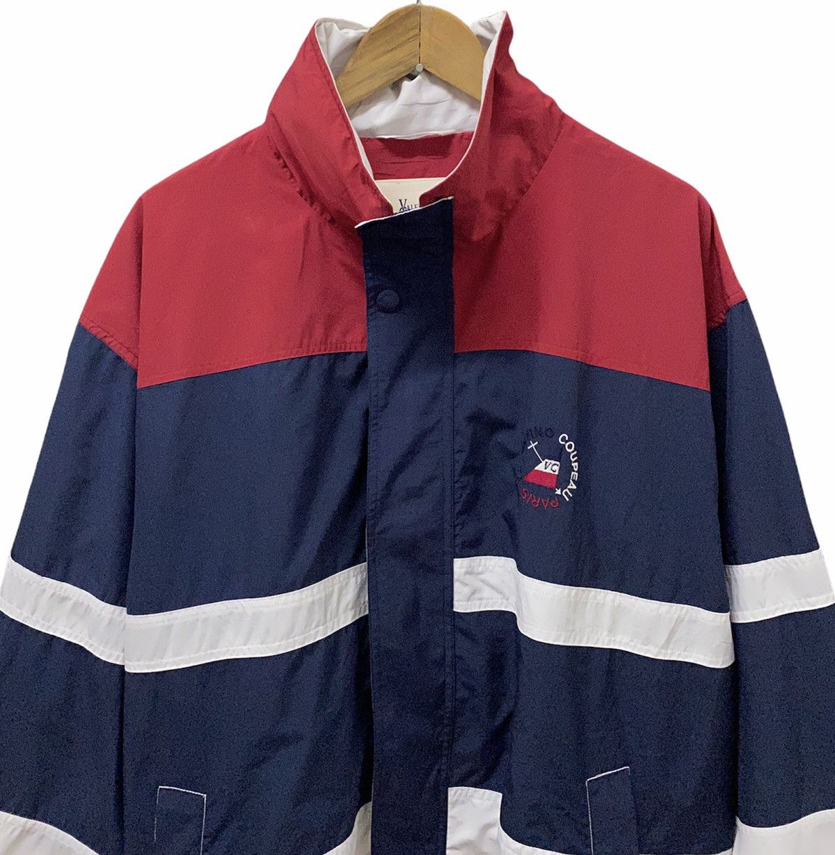 Valentino 🇫🇷 Valentino Coupeau Paris Color Block Light Jacket Size US XL / EU 56 / 4 - 2 Thumbnail