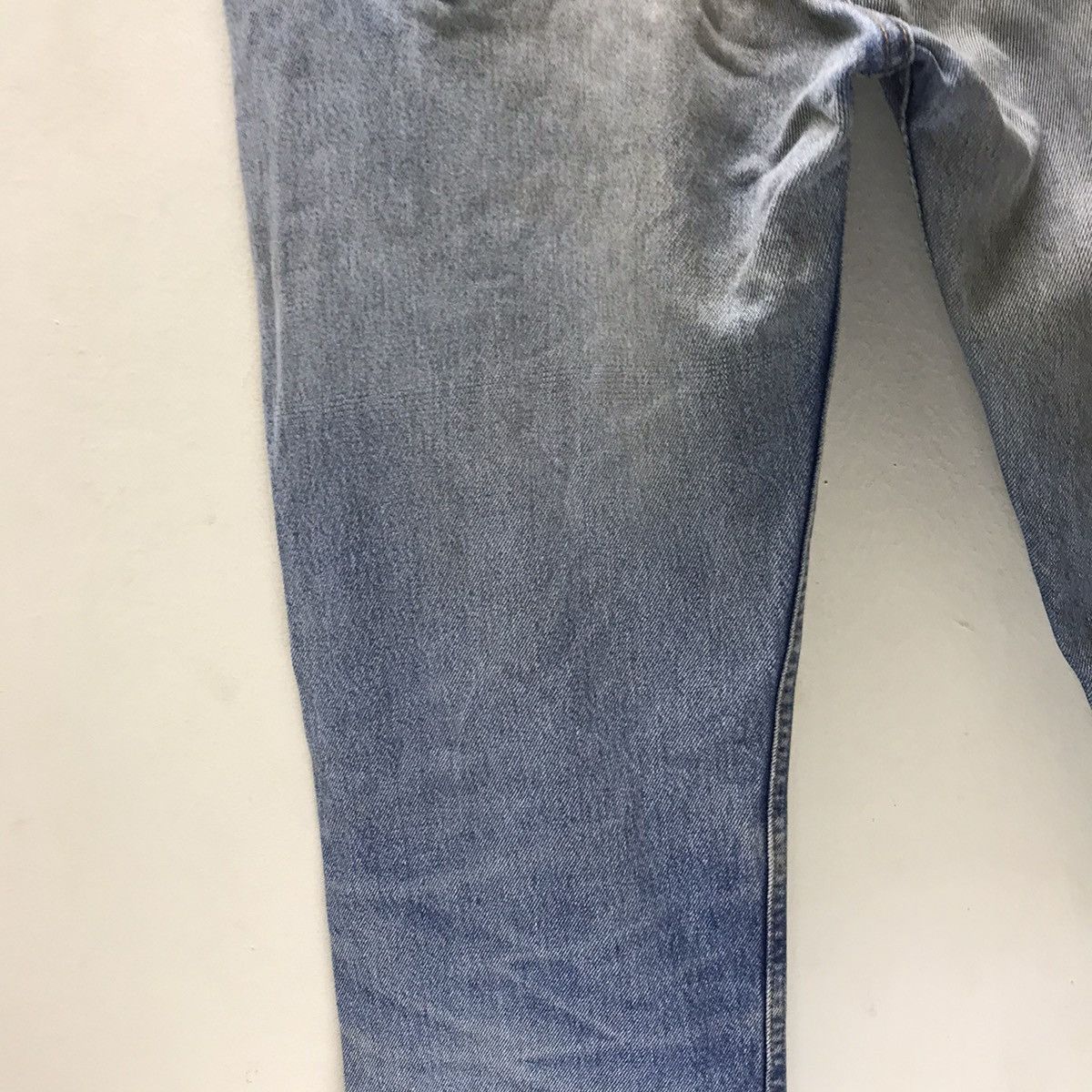 Levi's Vintage 80s Levis 501 Distressed Dirty Faded Butler Style Size US 33 - 14 Thumbnail