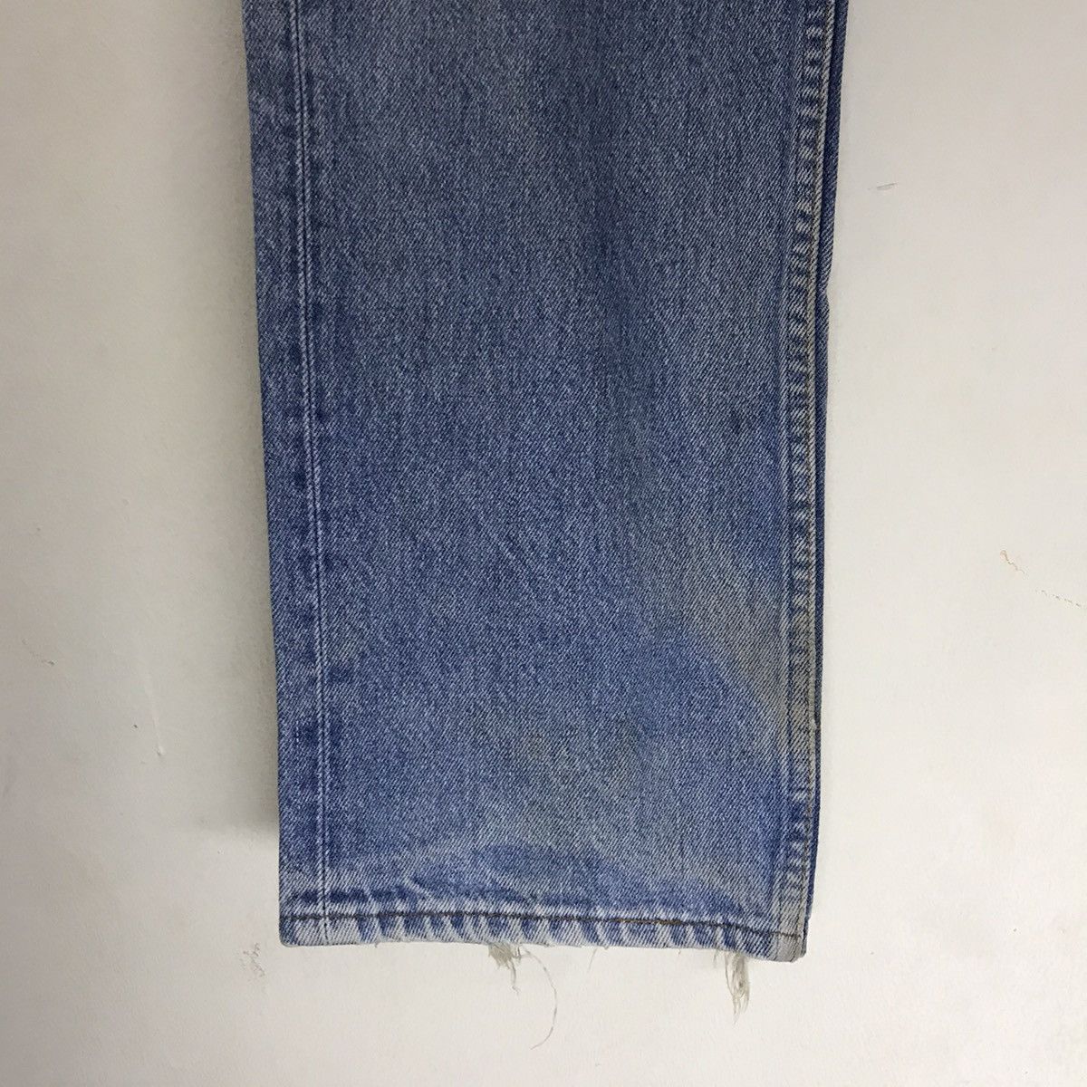 Levi's Vintage 80s Levis 501 Distressed Dirty Faded Butler Style Size US 33 - 8 Thumbnail