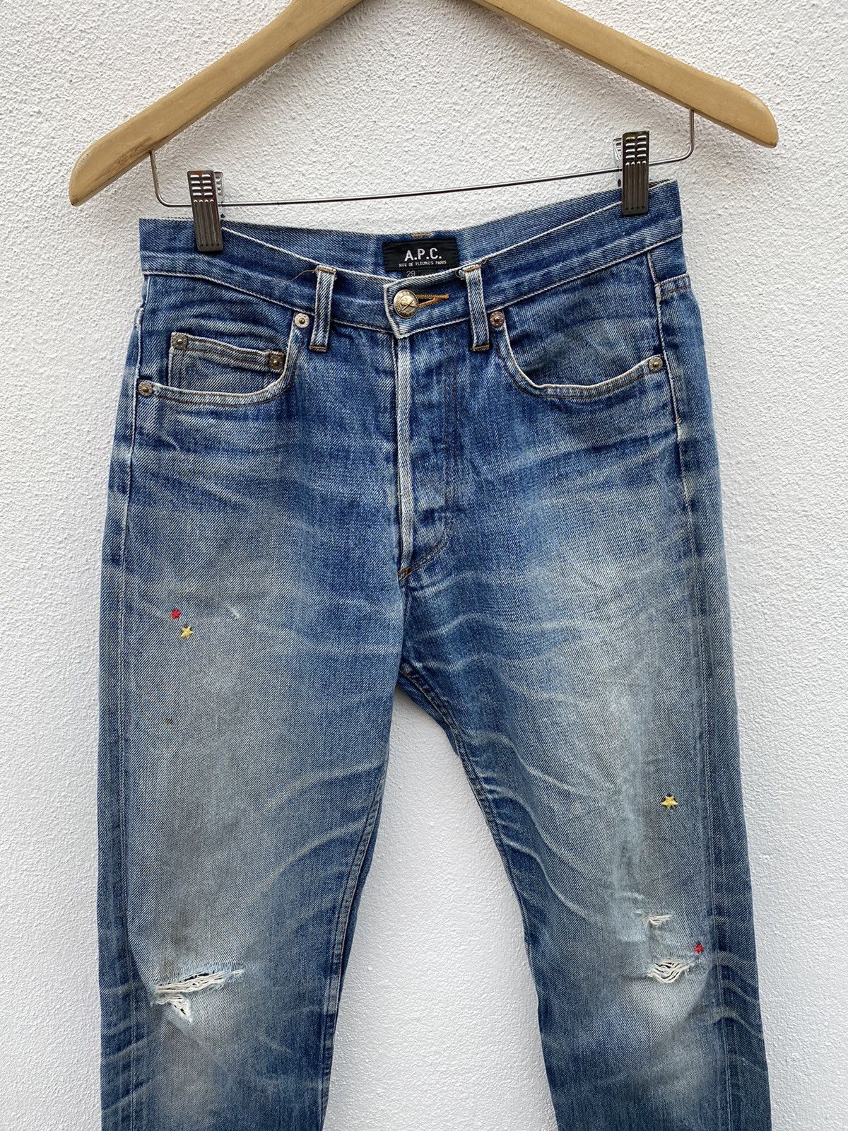 A.P.C. Japanese Brand X APC Selvedge jeans Size US 28 / EU 44 - 3 Thumbnail