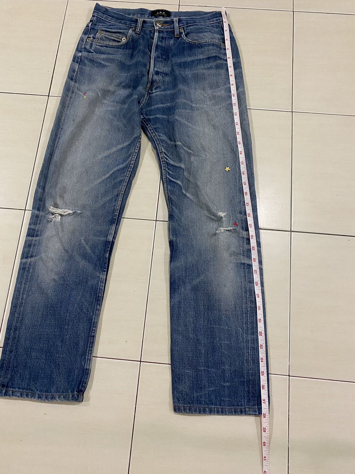 A.P.C. Japanese Brand X APC Selvedge jeans Size US 28 / EU 44 - 11 Thumbnail