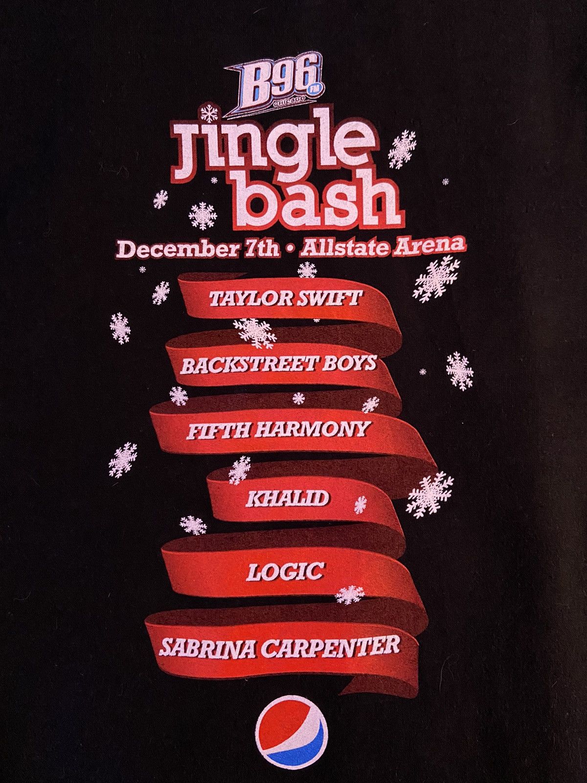 Vintage Vintage B96 Jingle Bash Lineup Graphic Crewneck Grailed