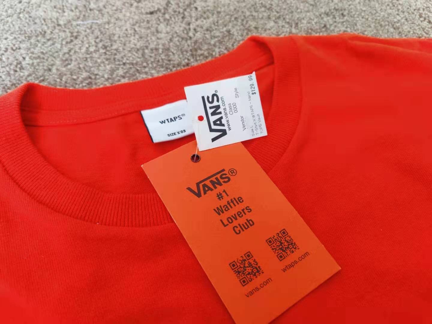 Vans × Wtaps Brand new Wtaps X Vans Size US L / EU 52-54 / 3 - 4 Thumbnail
