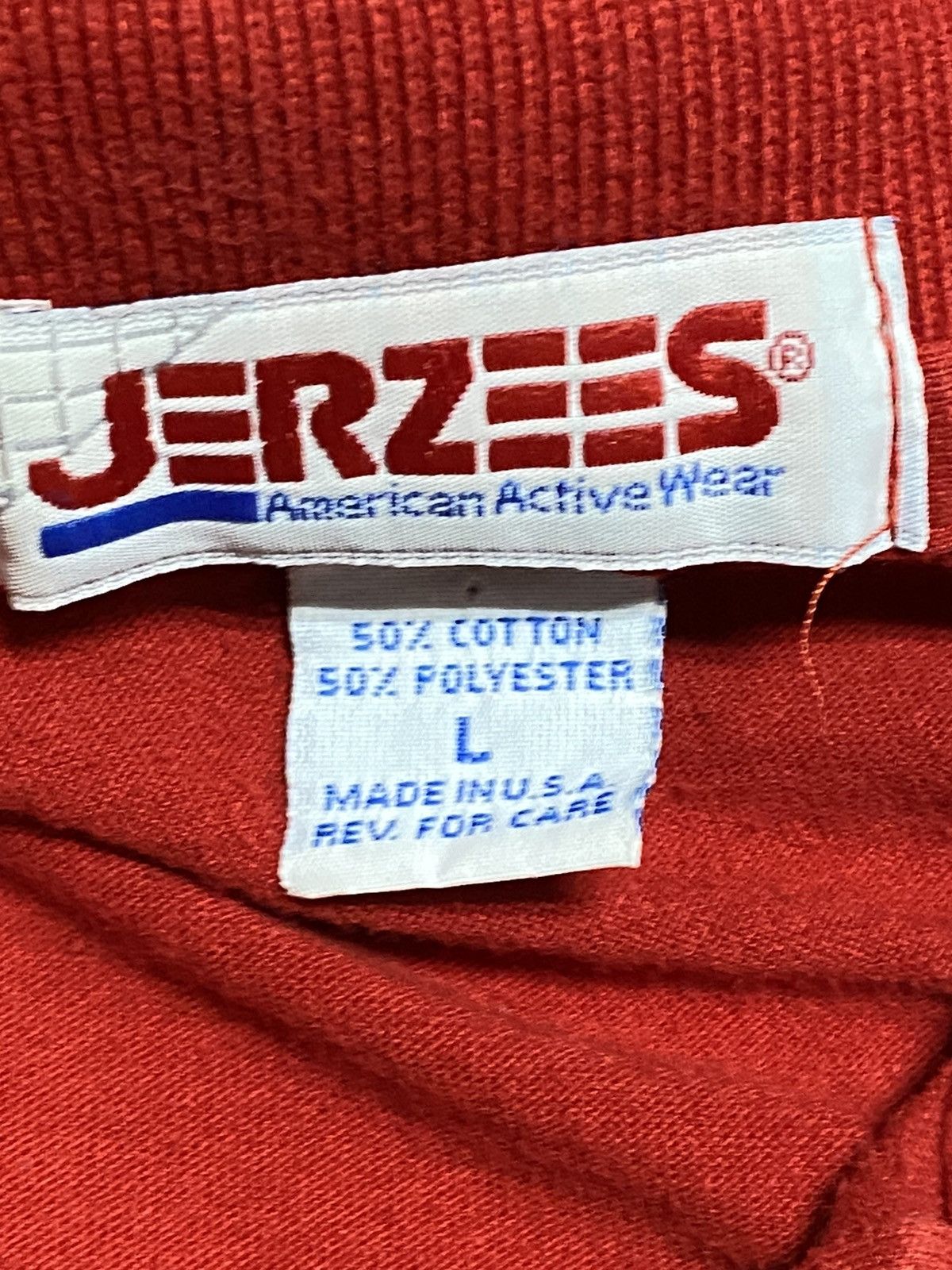 Jerzees Vintage 90s Jerzees Pocket Polo Shirt Size US L / EU 52-54 / 3 - 5 Thumbnail
