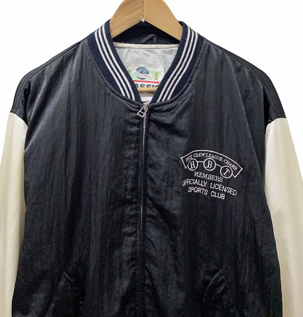 Vintage 🔥Vintage Hot Crew League Champ Bowling Varsity Jacket Size US L / EU 52-54 / 3 - 3 Thumbnail