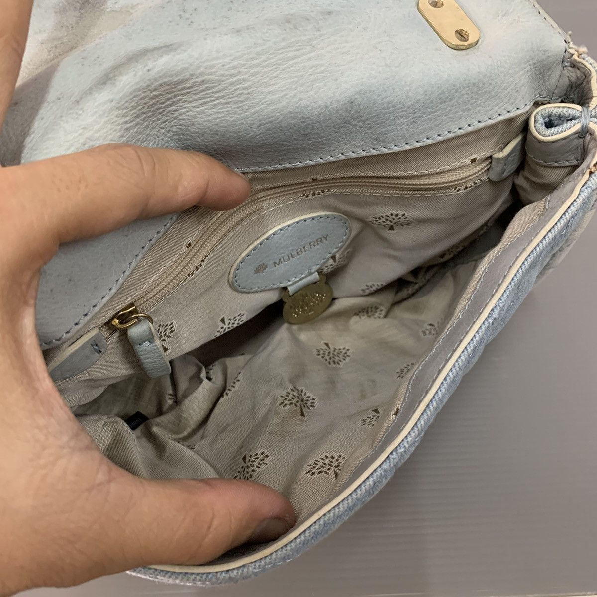 Mulberry Mulberry Denime Chain Slingbag Size ONE SIZE - 10 Thumbnail