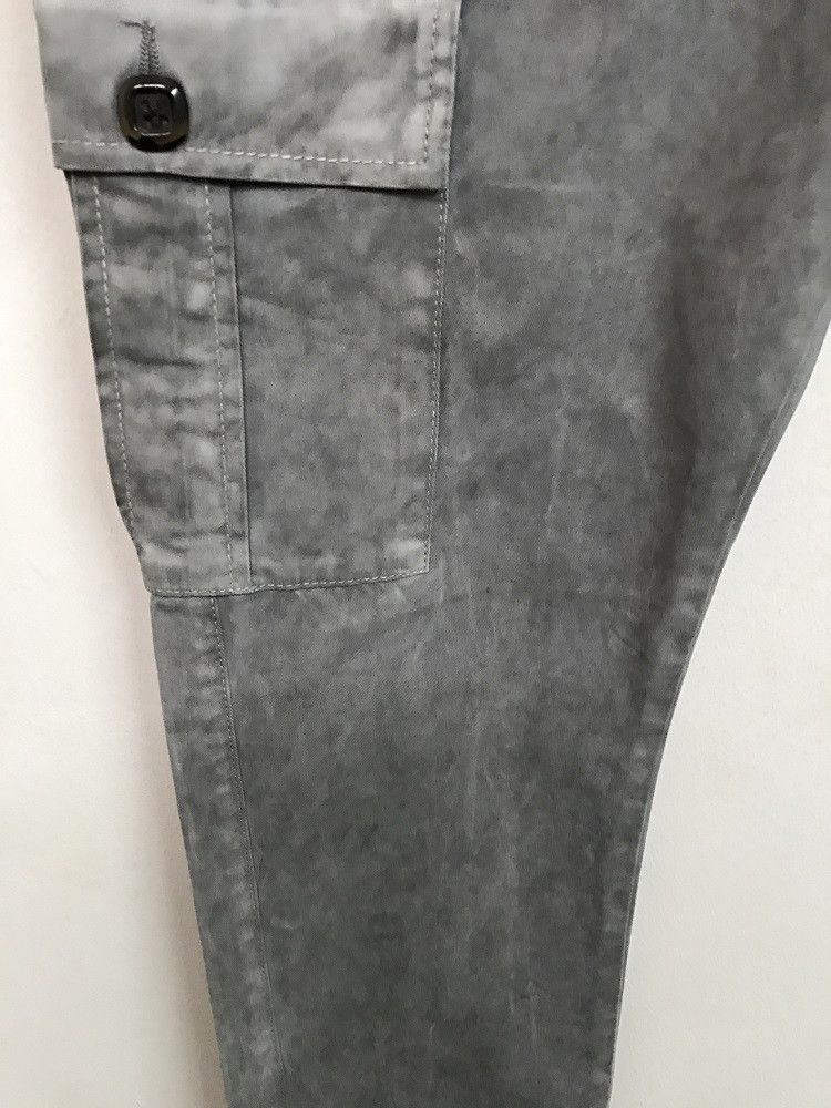Designer × Paolo Pecora PAOLO PECORA MILANO Grey Cargo Stretchable Trouser Pant Size US 32 / EU 48 - 7 Thumbnail