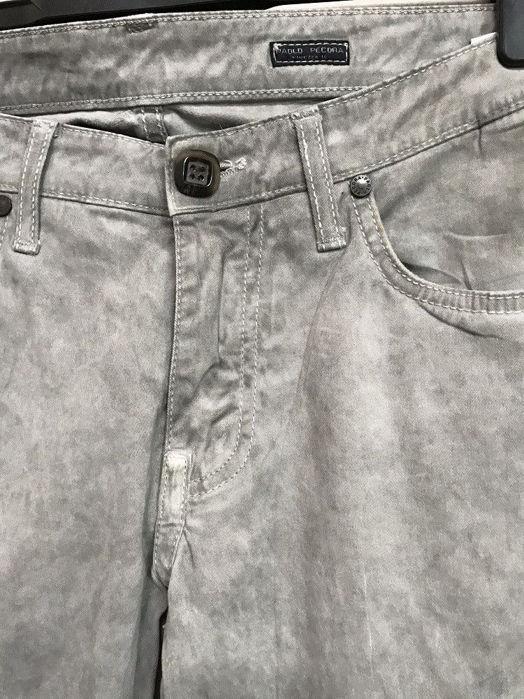 Designer × Paolo Pecora PAOLO PECORA MILANO Grey Cargo Stretchable Trouser Pant Size US 32 / EU 48 - 5 Thumbnail