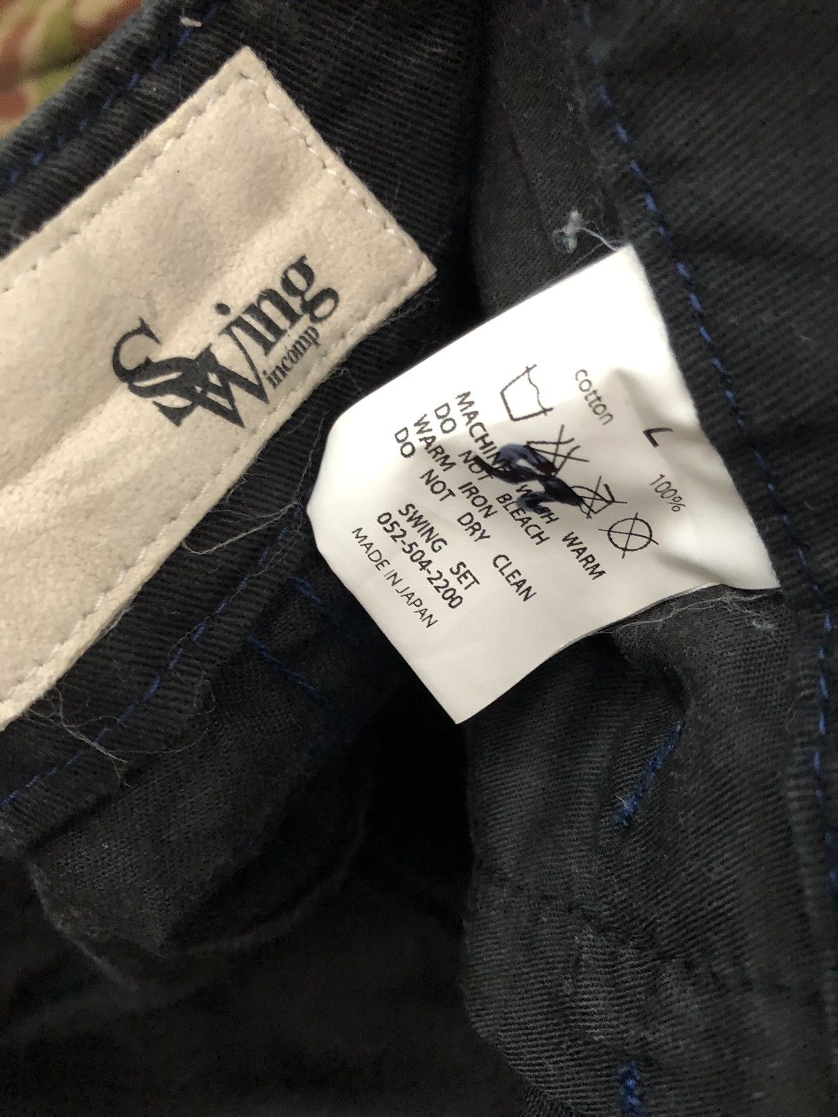 Vintage Vintage Swing Incomp Japan Hybrid Fade Black Cargo Trouser Size US 32 / EU 48 - 23 Thumbnail