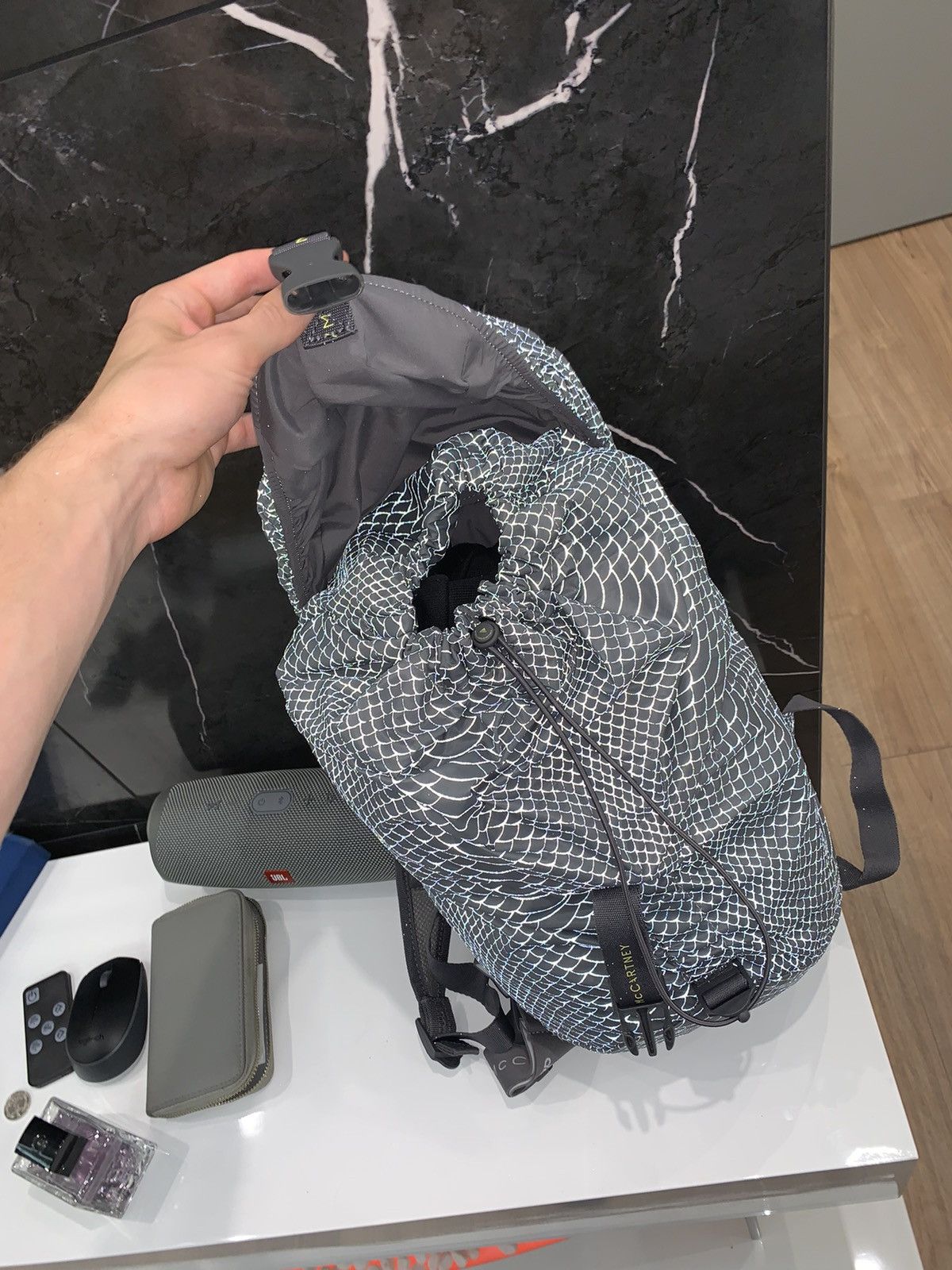 Adidas × Stella McCartney Stella McCartney x Adidas Backpack Size ONE SIZE - 19 Thumbnail