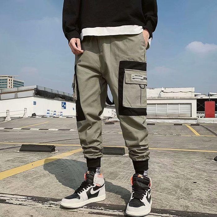 Vintage Gray vintage cargo pants | Grailed