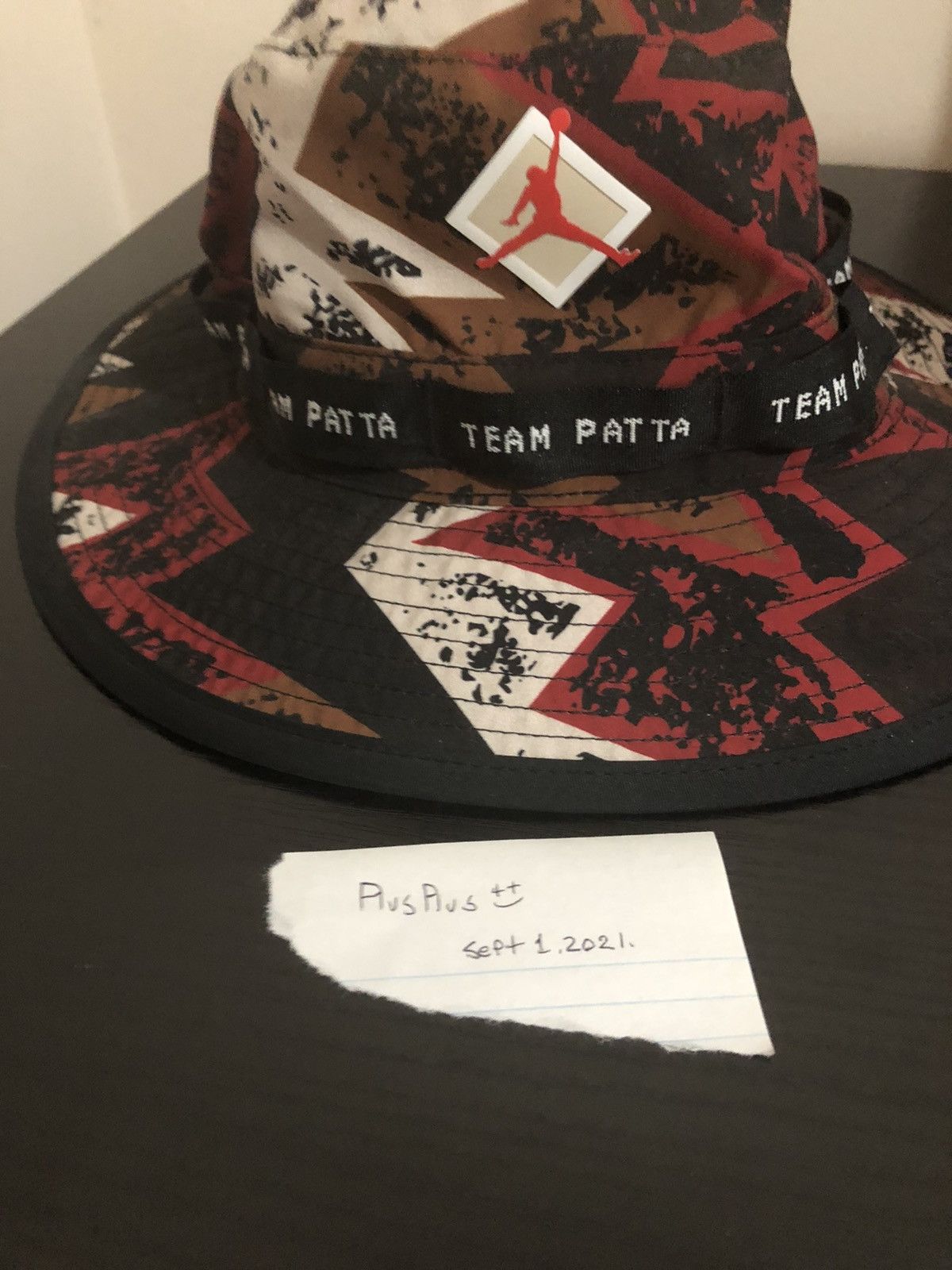 patta x jordan hat