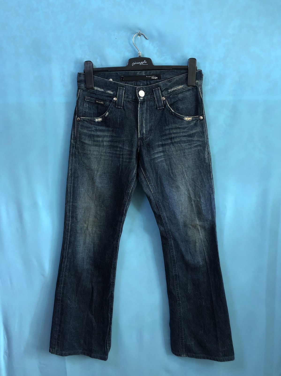 Wrangler 1990s faded mud boot cuts #1991 Size US 30 / EU 46 - 2 Thumbnail