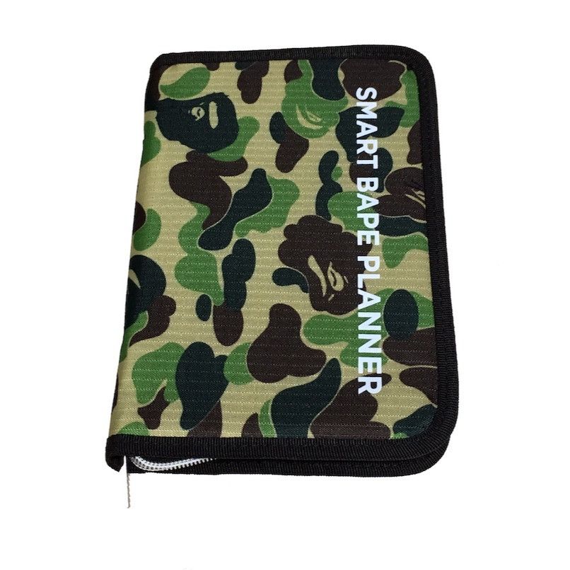 Bape Bape Smart Planner Camo Notebook wallet Size ONE SIZE - 1 Thumbnail