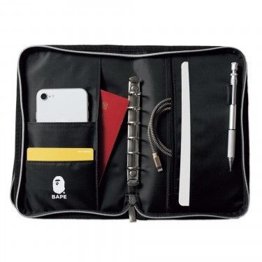 Bape Bape Smart Planner Camo Notebook wallet Size ONE SIZE - 3 Thumbnail