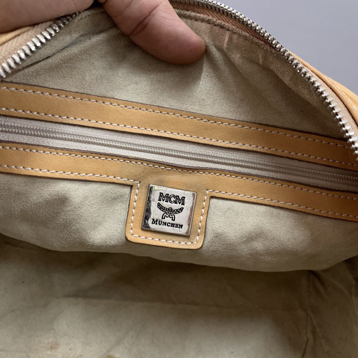 MCM MCM Monogram White Pink Speedy Bag Size ONE SIZE - 10 Thumbnail