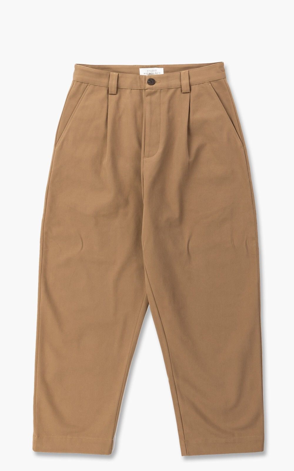 Studio Nicholson Bionda Peached Cotton Tan Pant | Grailed