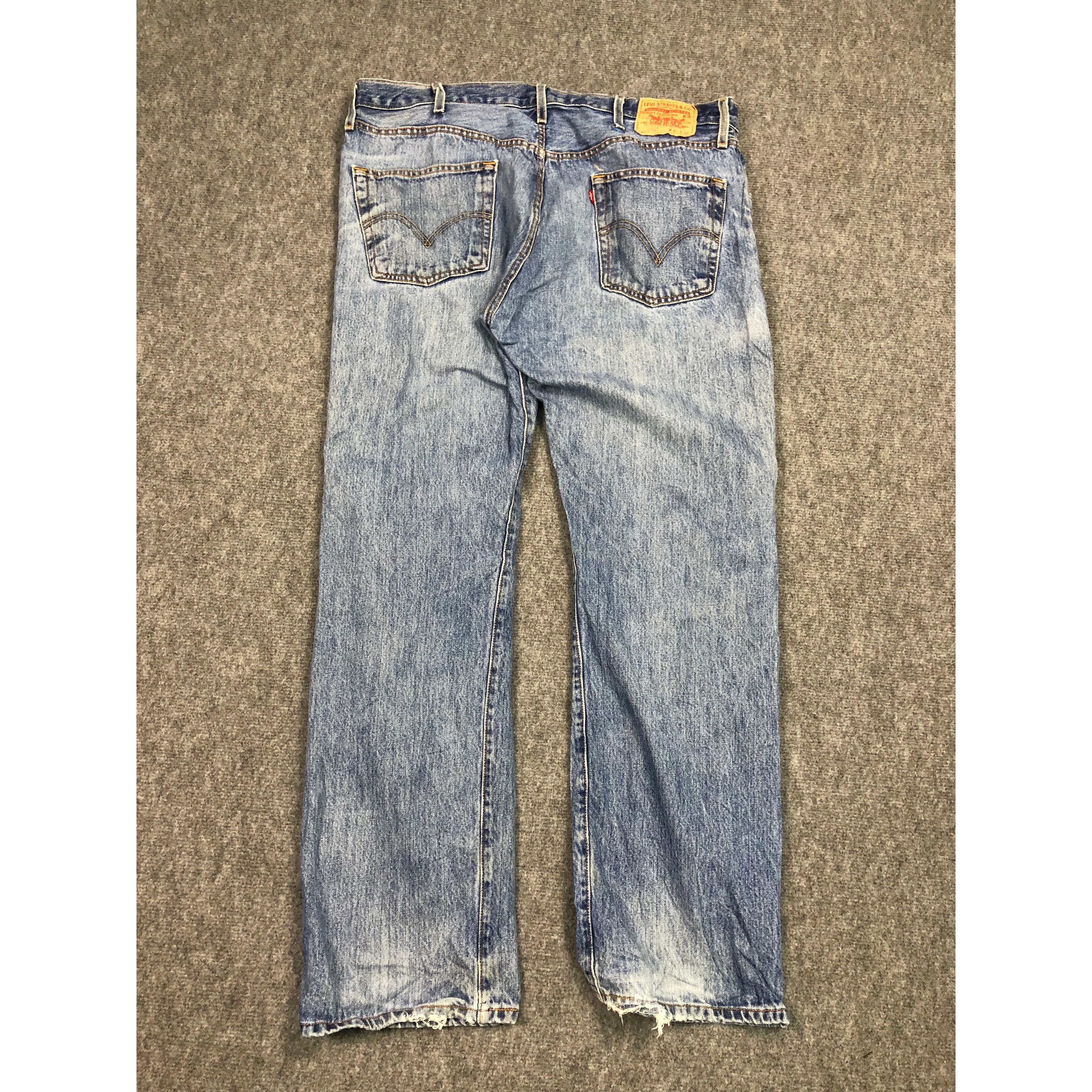 Levi's Vintage Levis 501 Faded Denim Pant DP0139 Size US 39 - 2 Thumbnail