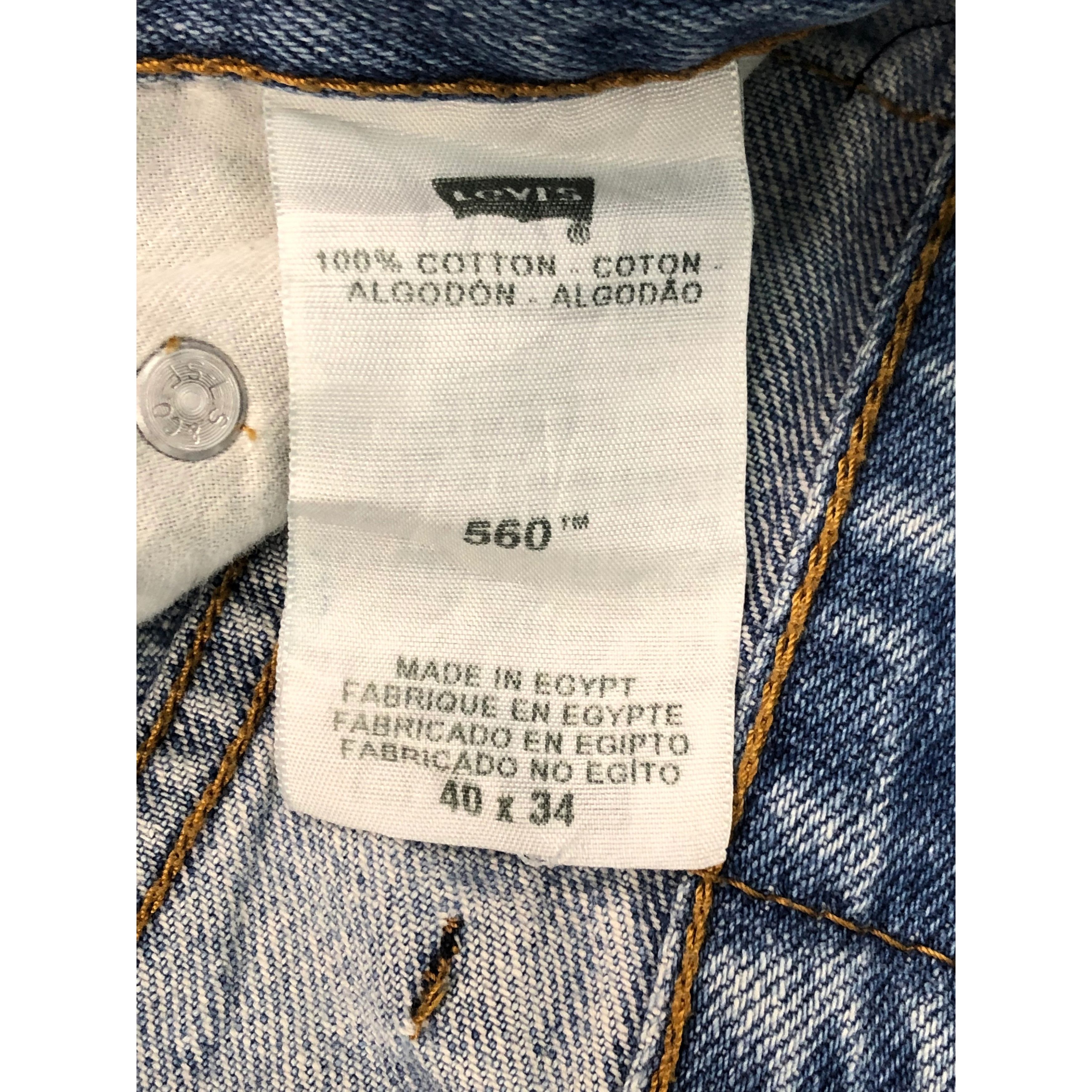 Vintage Levis 560 Jeans DP0458