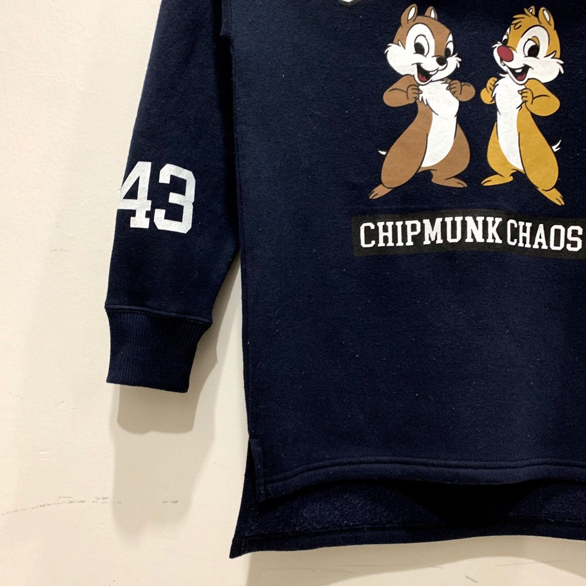 Disney × Japanese Brand × Vintage DISNEY CHIP & DALE Hoodie Size M Fits S Size US S / EU 44-46 / 1 - 3 Thumbnail