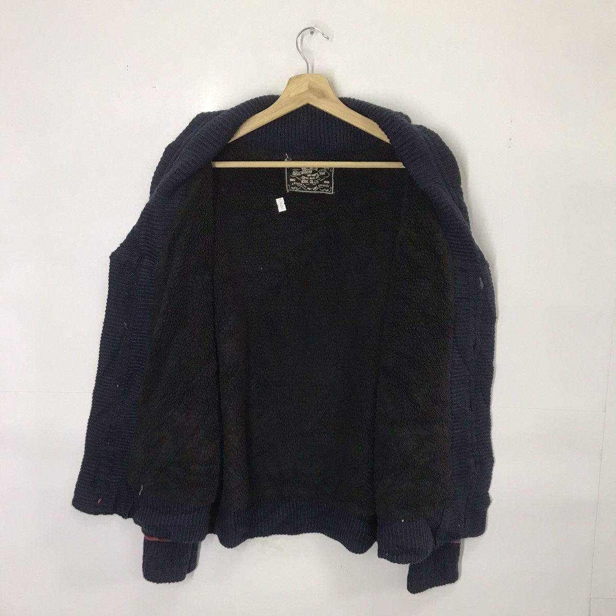 Japanese Brand Vintage Kriff mayer knitwear cardigan stripe colour Jackets Size US L / EU 52-54 / 3 - 9 Thumbnail