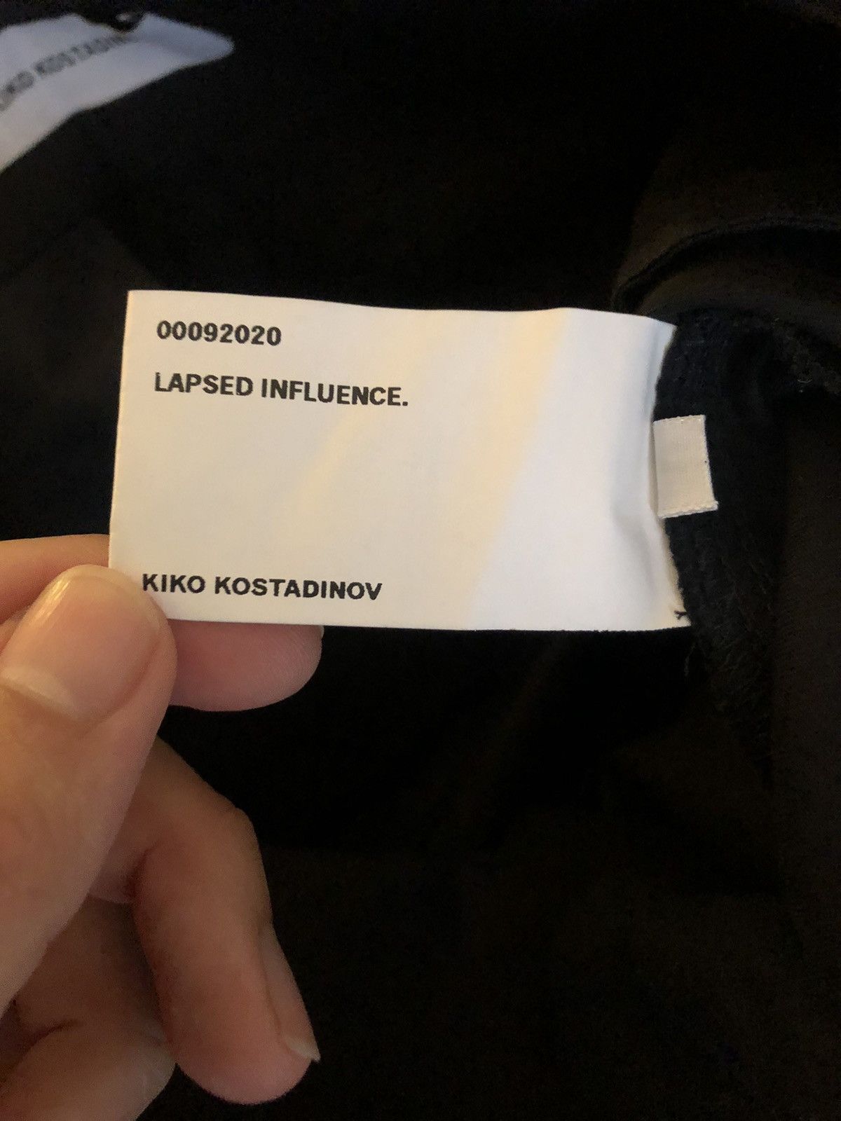 Kiko Kostadinov 00092020 Bindra Cargo Trousers Phantom Black EU 48 Size US 32 / EU 48 - 10 Thumbnail