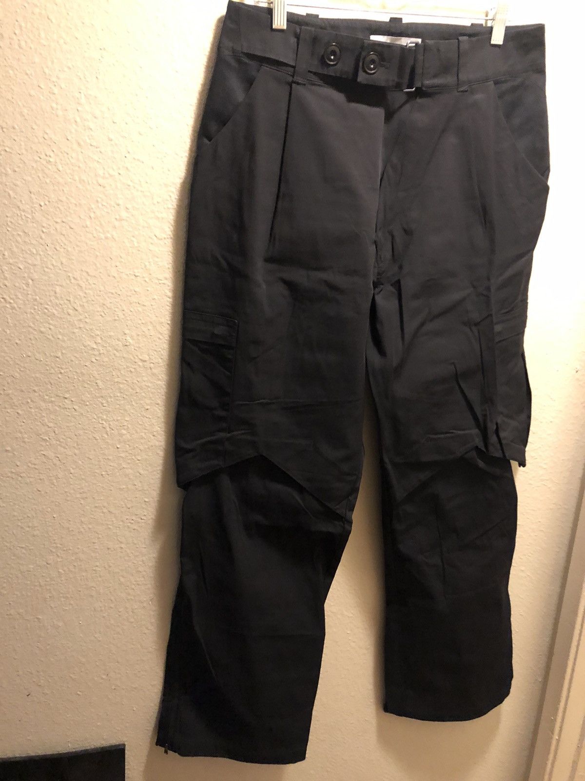Kiko Kostadinov 00092020 Bindra Cargo Trousers Phantom Black EU 48 Size US 32 / EU 48 - 7 Thumbnail