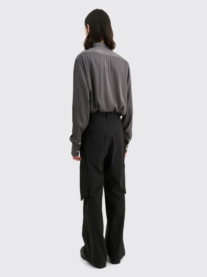 Kiko Kostadinov 00092020 Bindra Cargo Trousers Phantom Black EU 48 Size US 32 / EU 48 - 2 Thumbnail