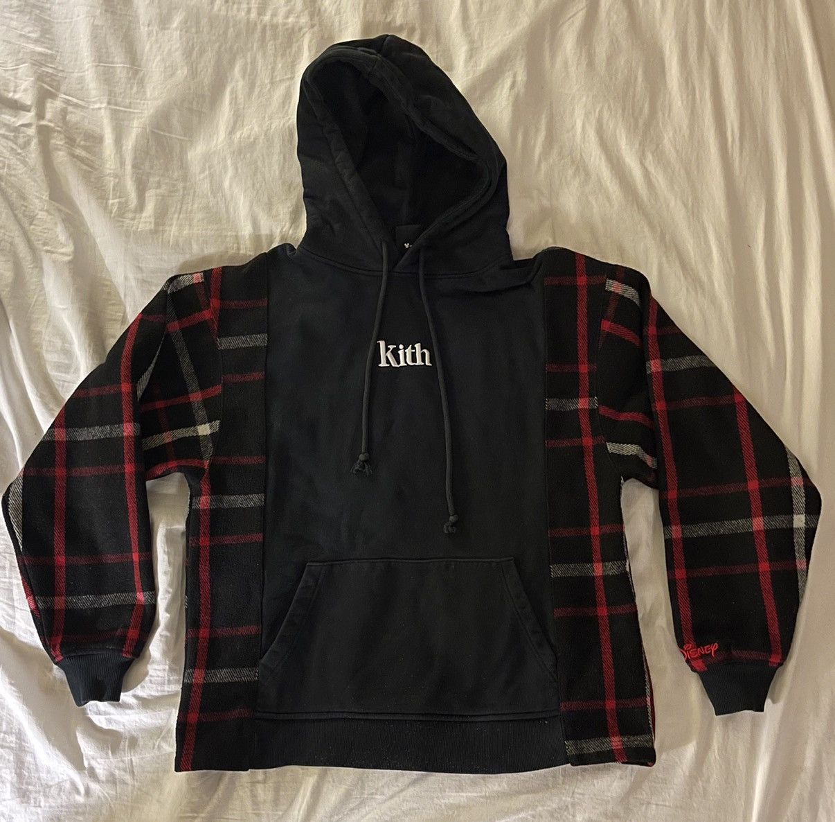 Kith Patchwork Wool Plaid Hoodie Grailed