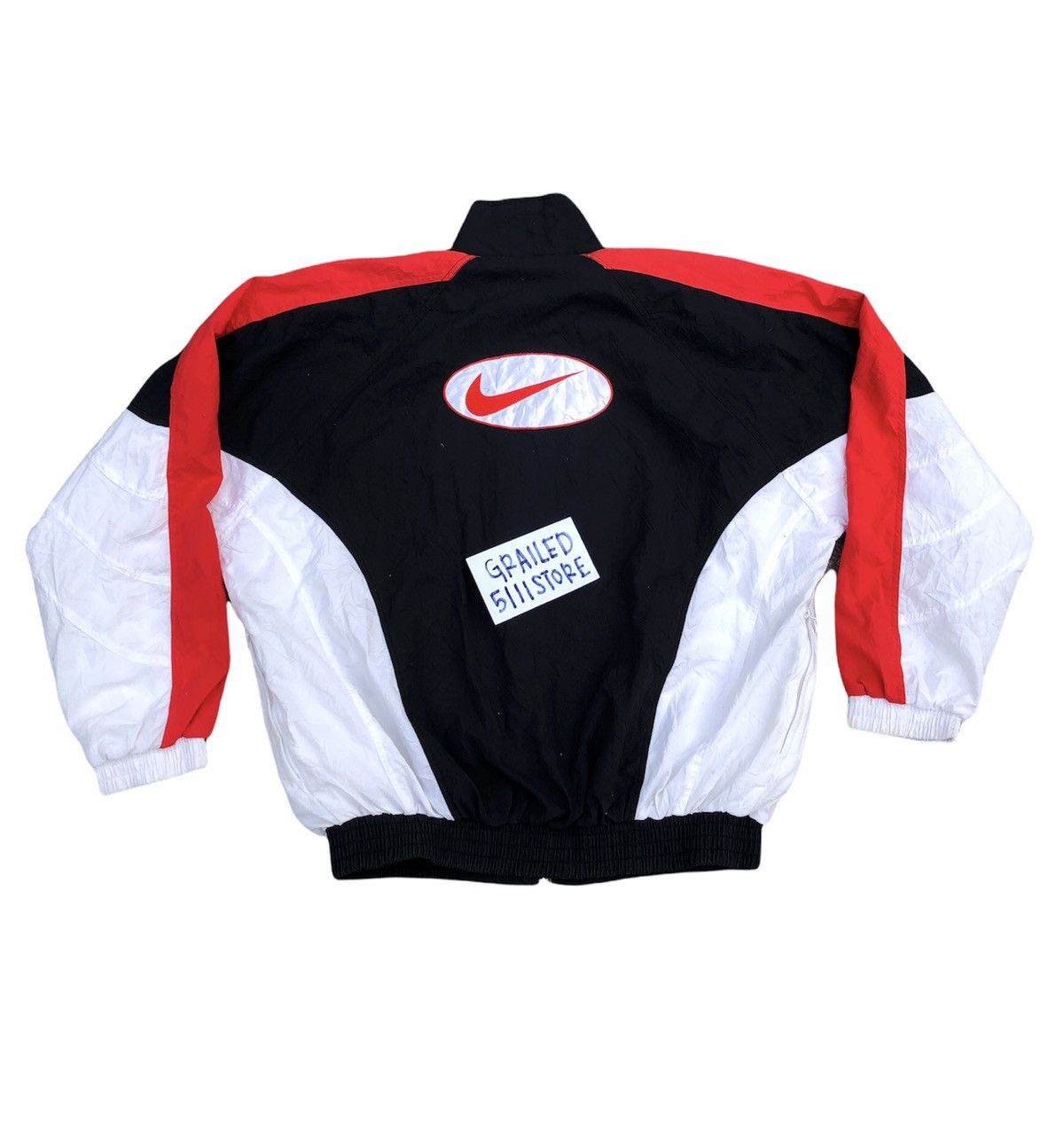 Nike × Vintage VINTAGE NIKE ZIPPER JACKET Size US L / EU 52-54 / 3 - 2 Thumbnail