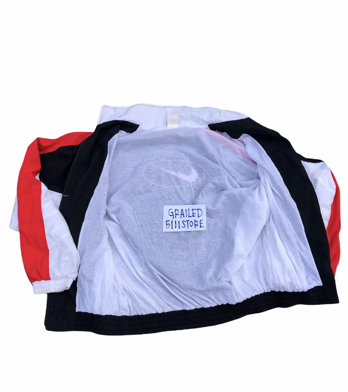 Nike × Vintage VINTAGE NIKE ZIPPER JACKET Size US L / EU 52-54 / 3 - 3 Thumbnail